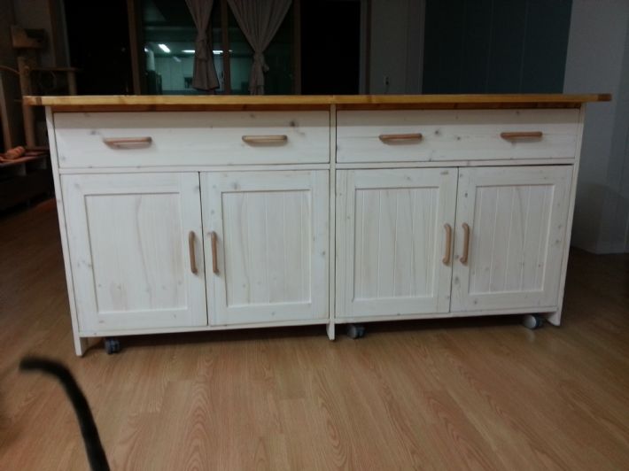 아일랜드 식탁만들기