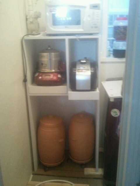 쌀독+렌지+밥솥+오쿠 장