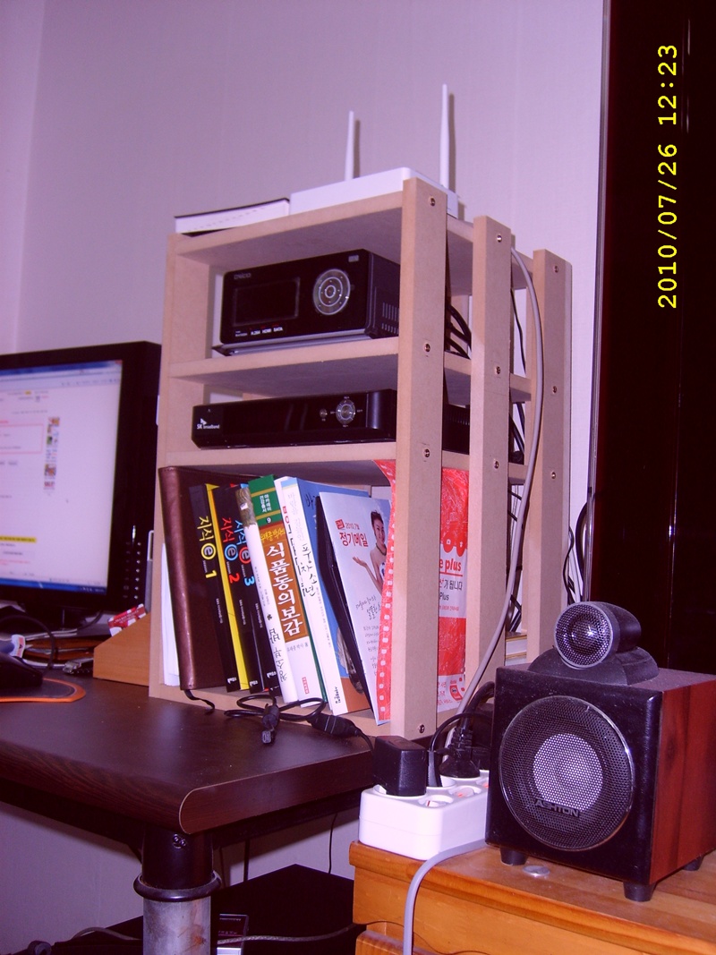 MDF로 만든 나만의 선반_첫작품