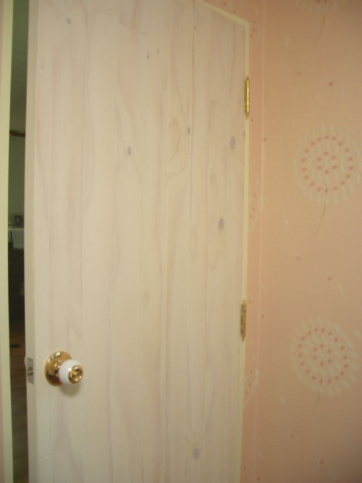 미송합판으로 방문 리폼