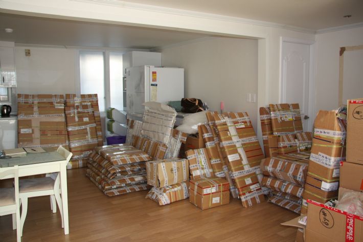 싱크대와 붙박이장