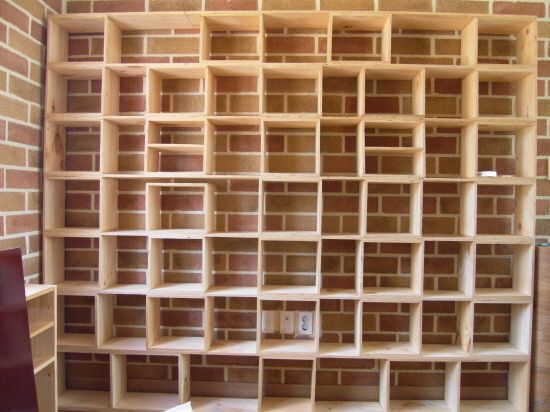 미송합판으로 책장 만들기