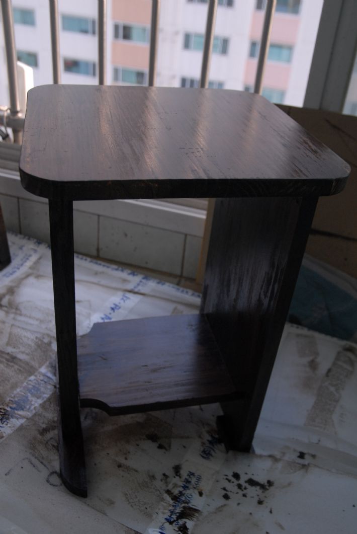 자투리 만든 화장대 의자