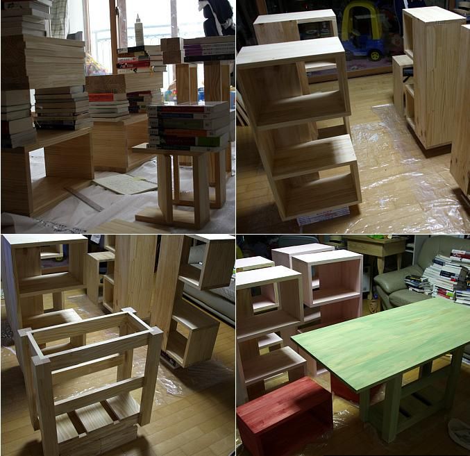 넓이를 조절할 수 있는 책장