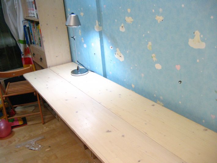 책장 리폼한 접이식책상