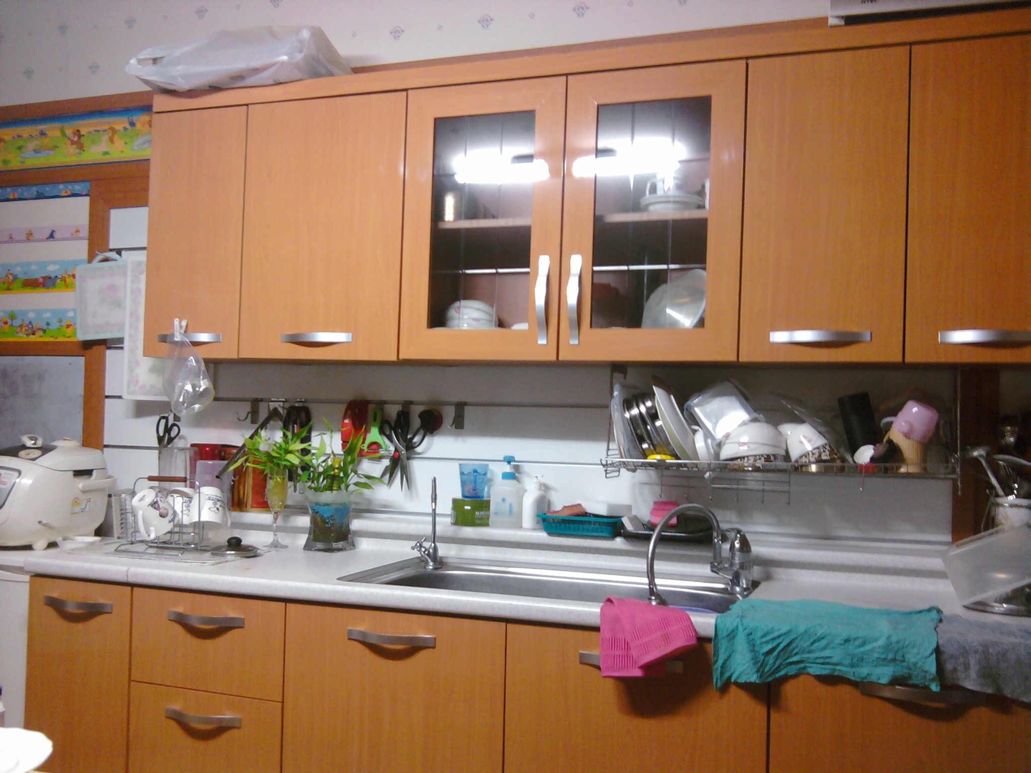 주방 위치변경 및 확장