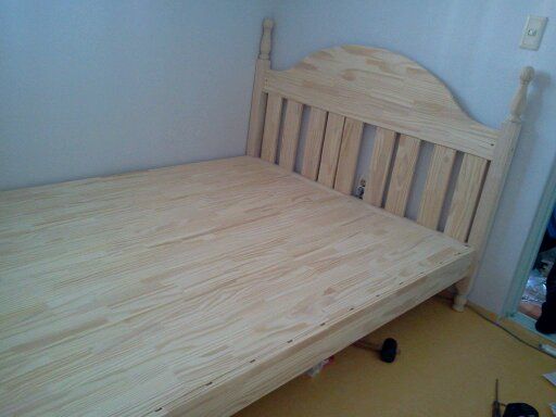 소나무 공주님들 침대 만들기