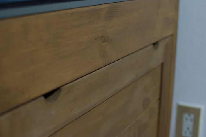 수조 받침대 문짝