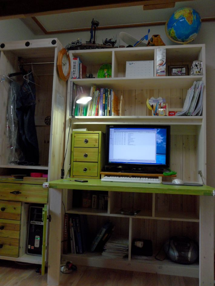 접이식 책상 & 서랍장, 간이옷장