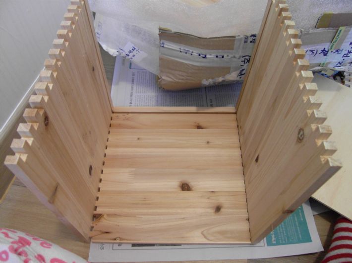 몬드리안 공간박스 조립