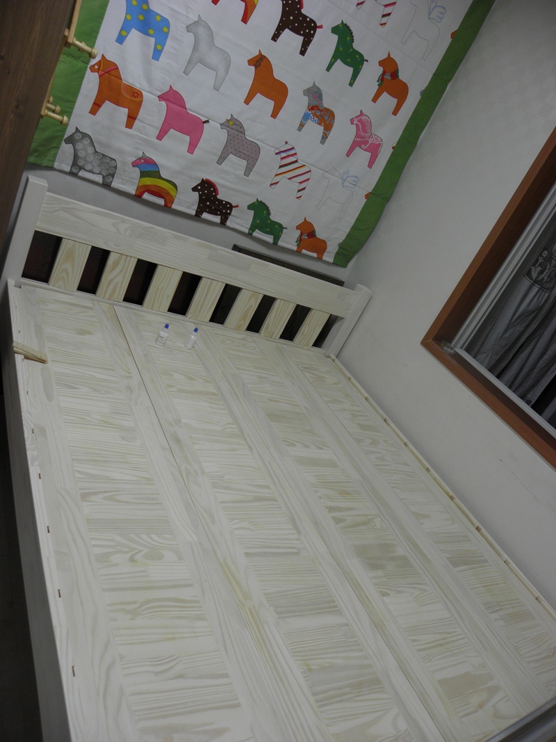 아이 둘이 사용할 침대제작