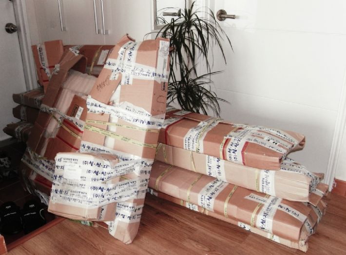 딸아이 벙커 침대