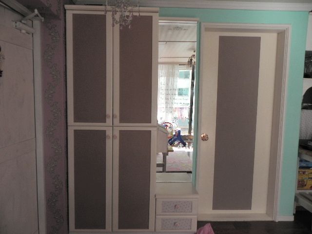 패널로 리폼한 신발장과 방문