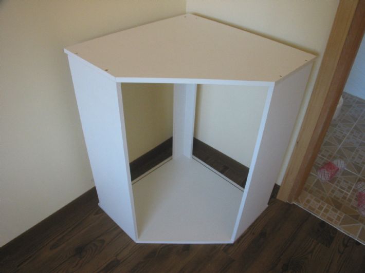 싱크대상판과 상부장및쇼바설치모습