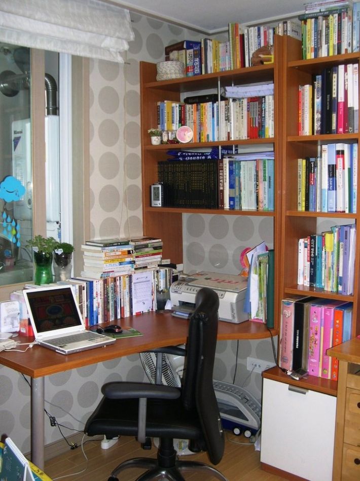 책장을 리폼한 수납장