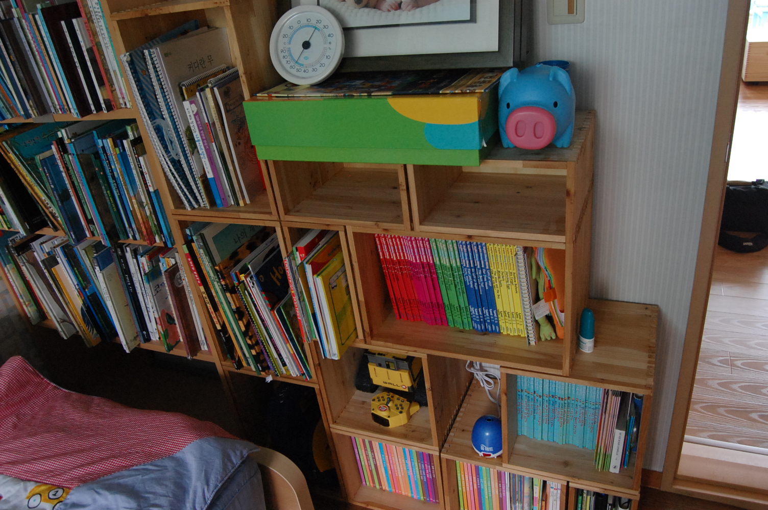 몬드리안 공간박스-삼나무짜임 3개 SET