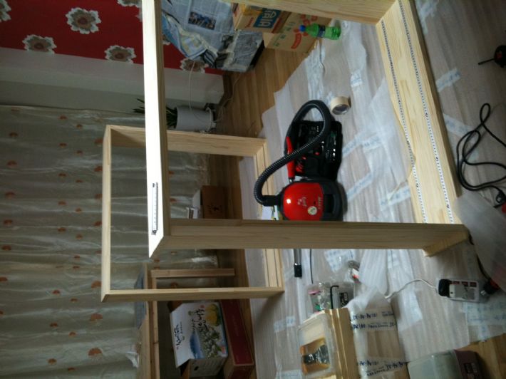 촘촘다보를 이용한 책장