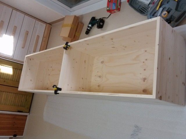 스프러스 모던 수납 침대