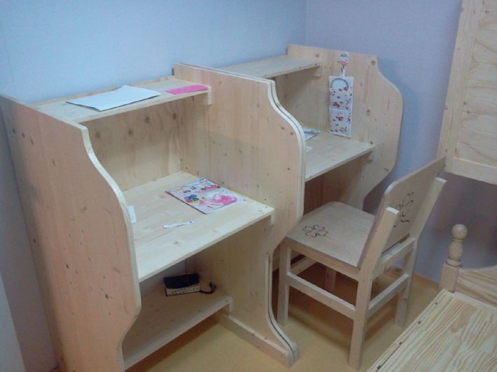 스프러스 열공용 자녀 책상