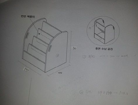 전면책장 만들기