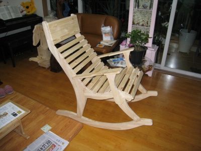 장인어른 퇴임기념 흔들의자