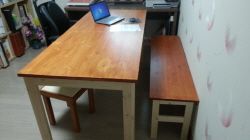 와이프와 시간을 보낼 테이블 만들기..