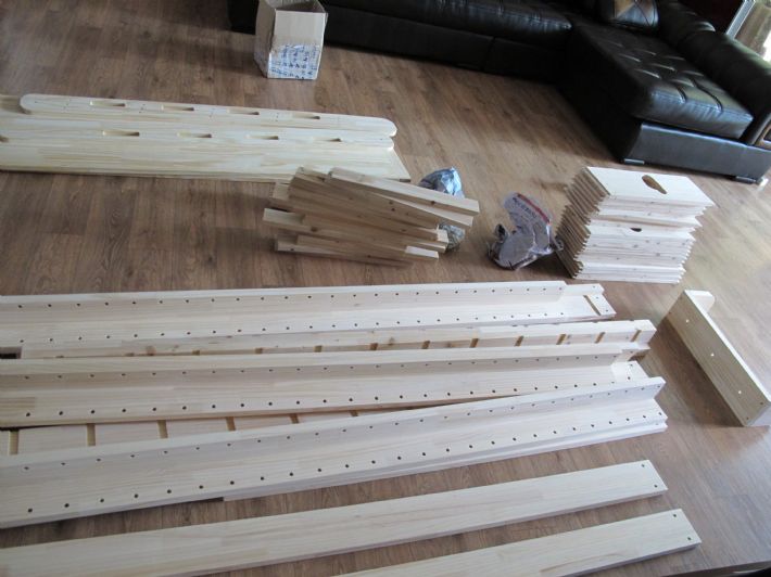 딸침대 고민 끝에 완성