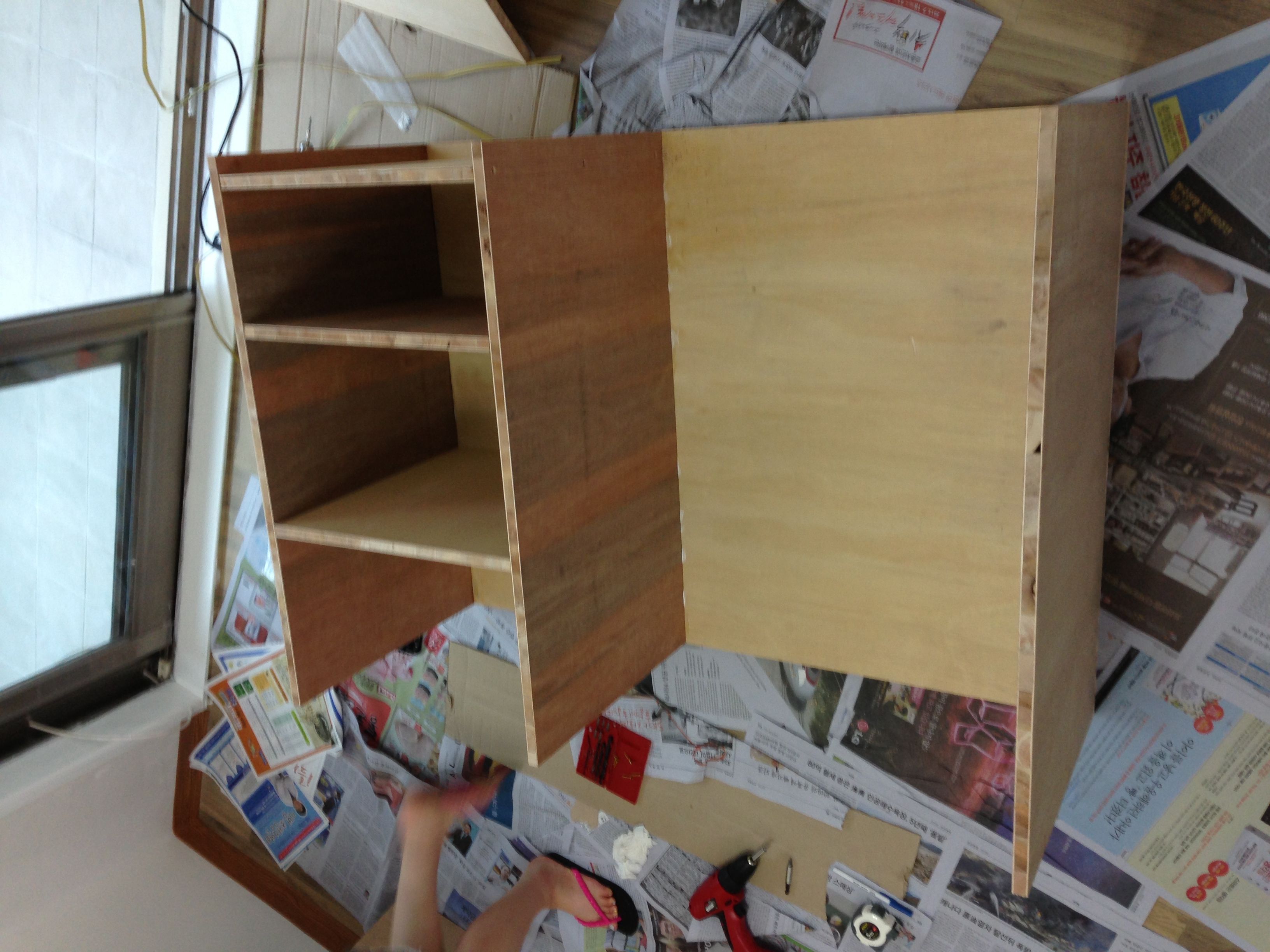 아내를 위한 아일랜드 식탁에 도전하라~~