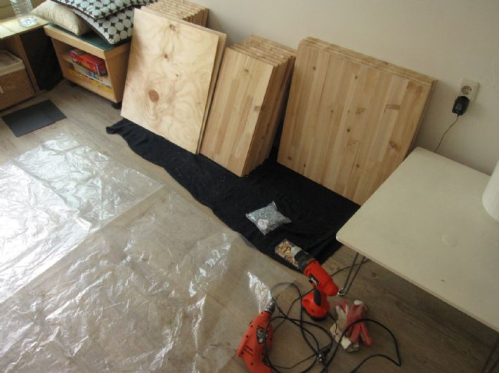 삼나무 향기 가득 거실 수납+소파장!