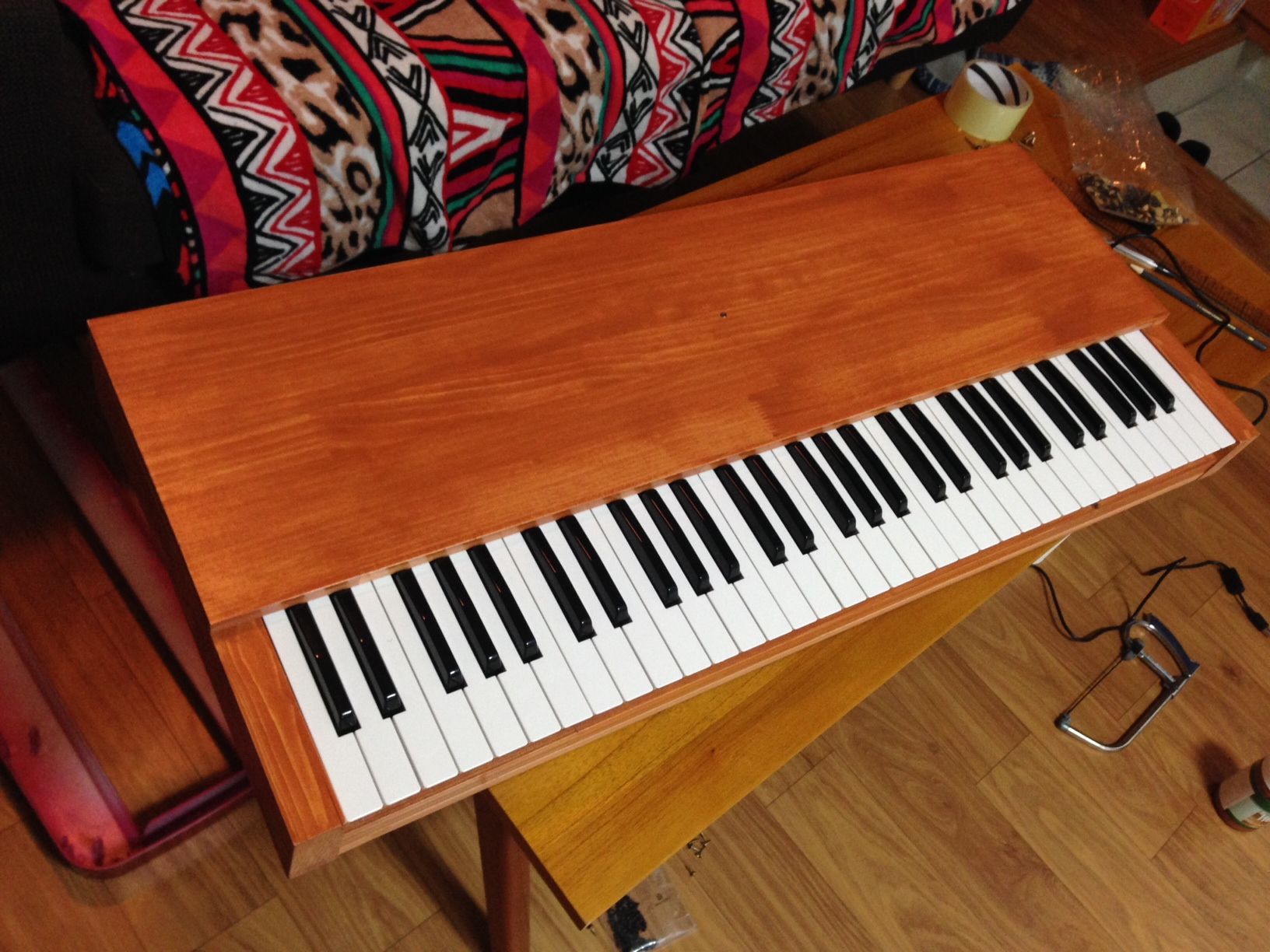 침대, 미닫이문 등등