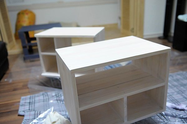 시즈닝 트윈테이블 