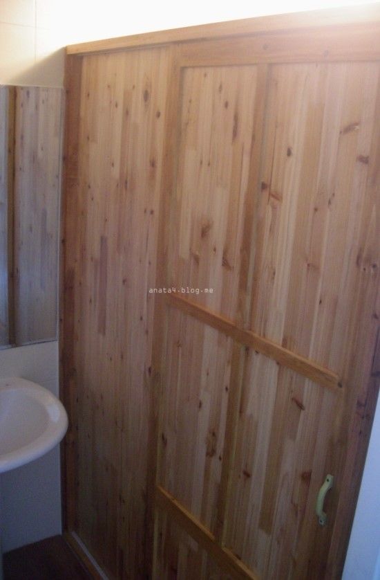 화장실 미닫이문 만들기