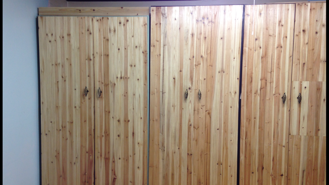 안방의 장농 - 문짝만 교체하기