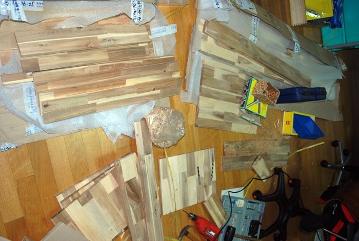 초 간단 컴퓨터 책상