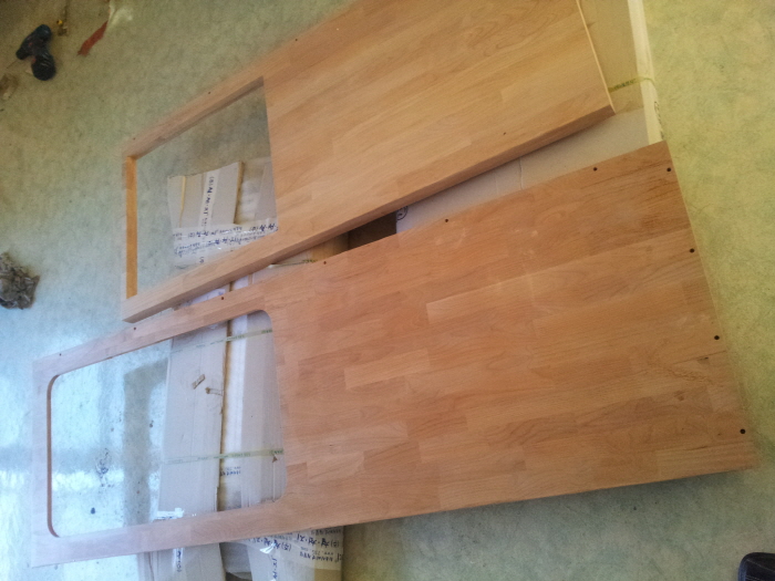 벼락치기로 만든 맞춤 싱크대