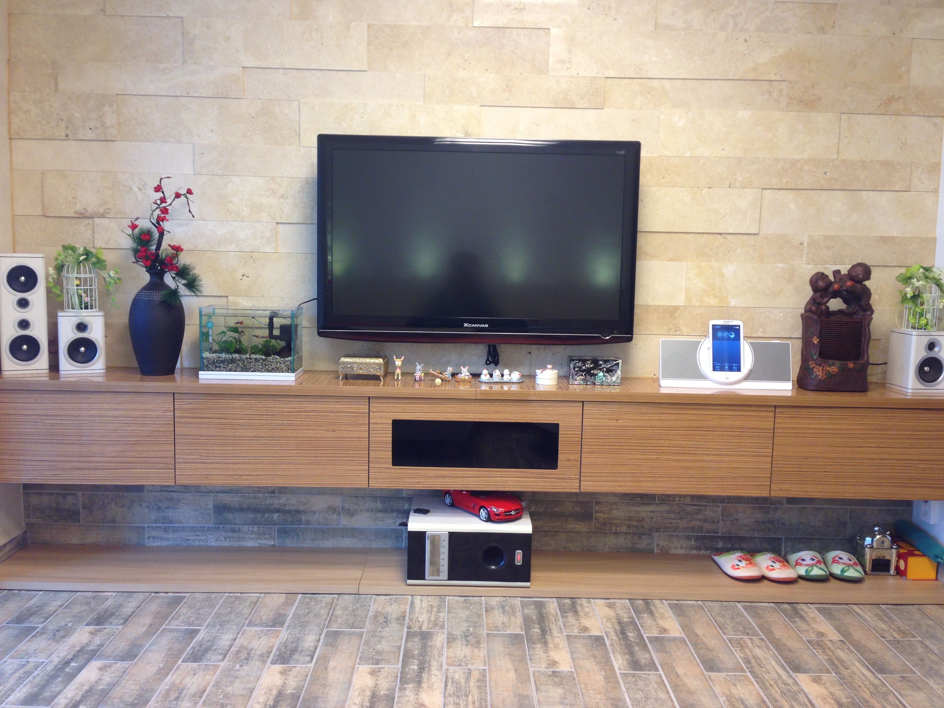 코팅MDF로 거실 바닥 업그레이드