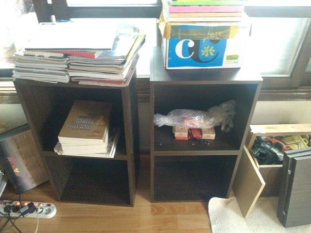 미송합판으로 공간박스 리폼