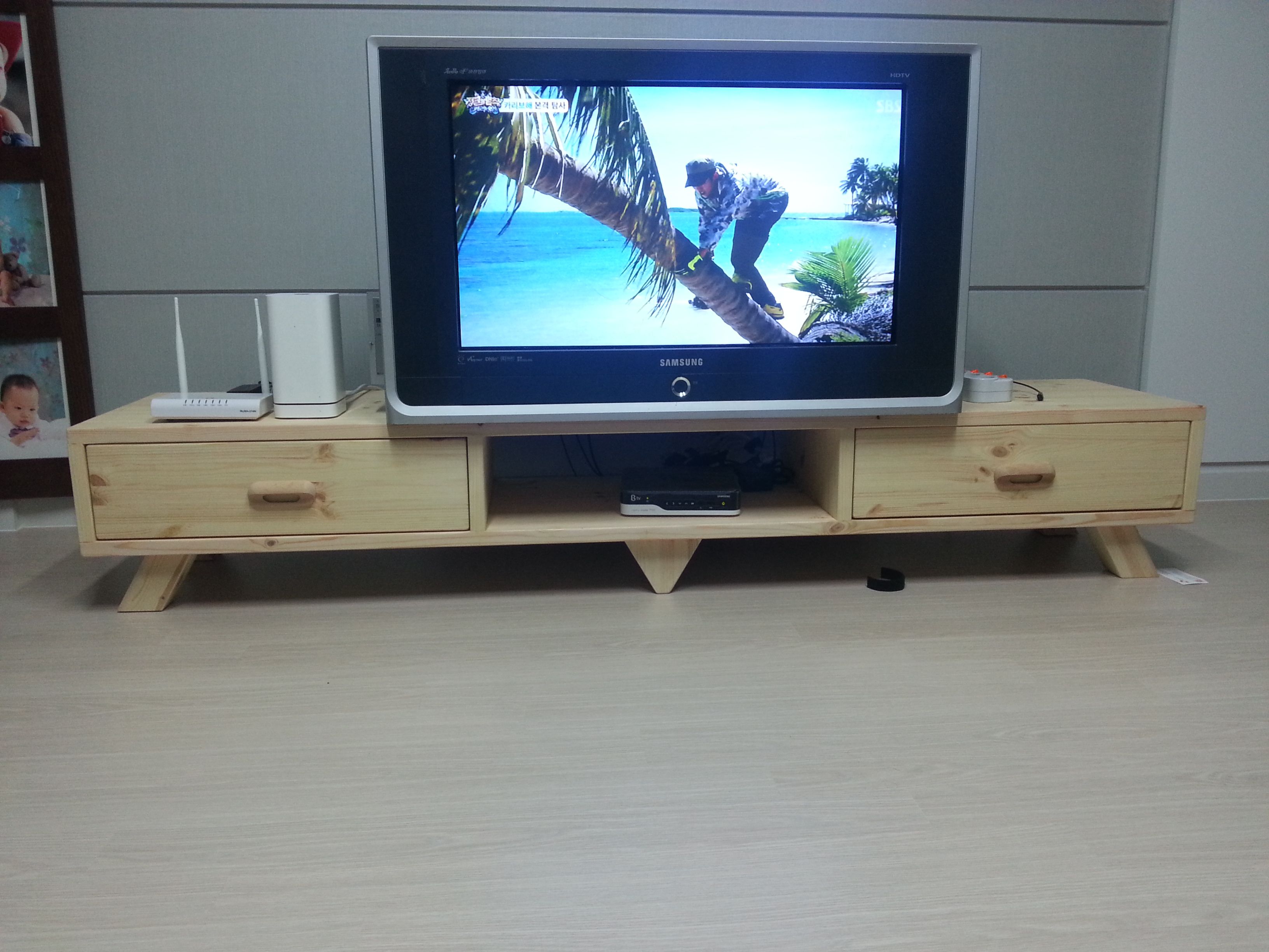 초간단 거실장 만들기