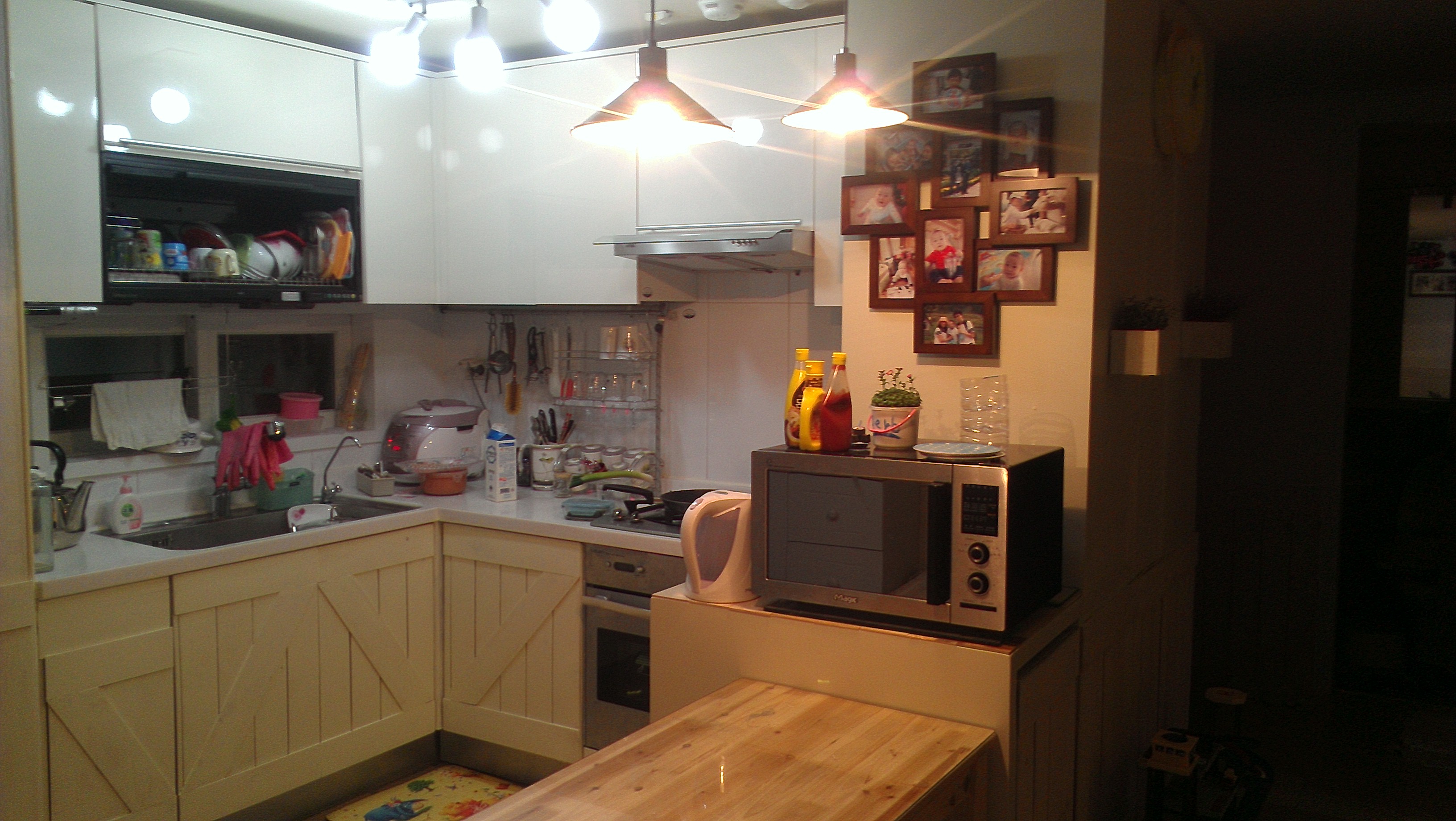 패널로 싱크대 리폼하기