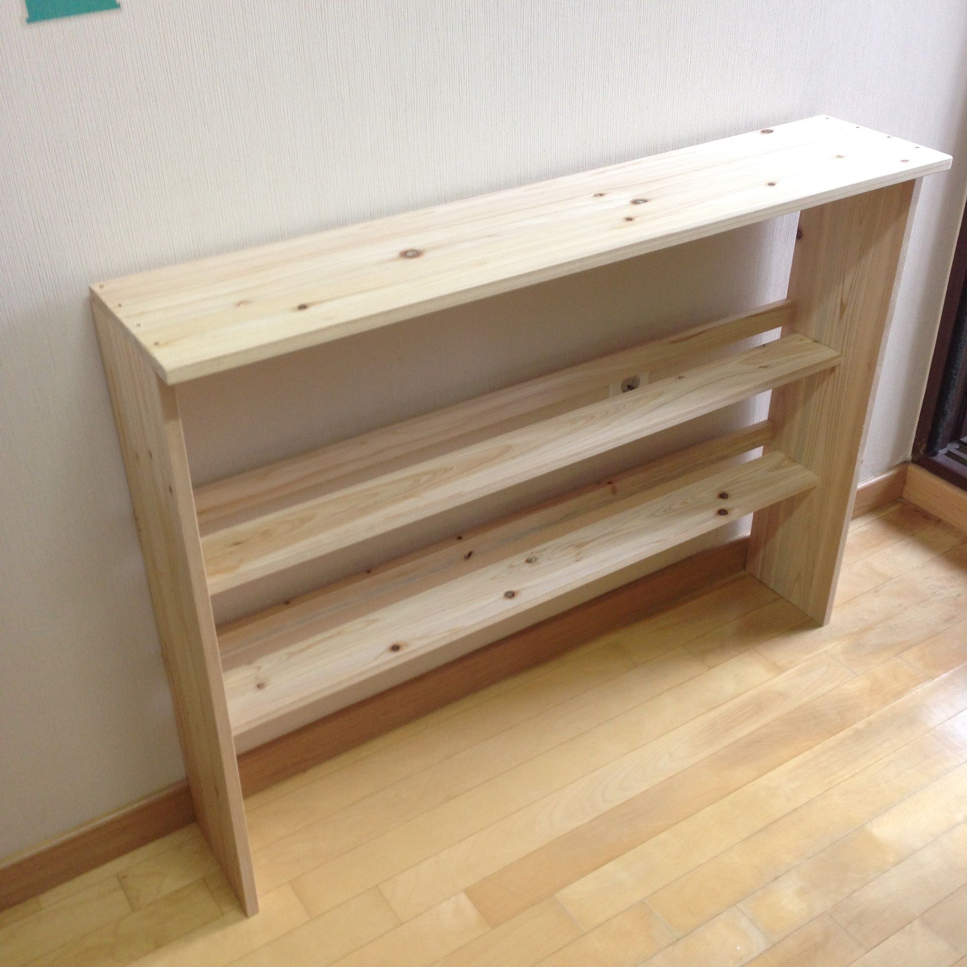 삼나무 싱크대 보조 선반