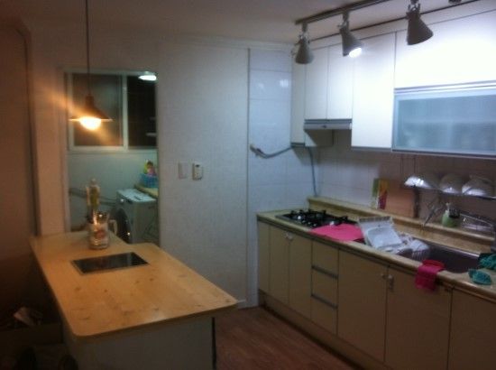 아일랜드 식탁 만들기(스프러스,코어합판)