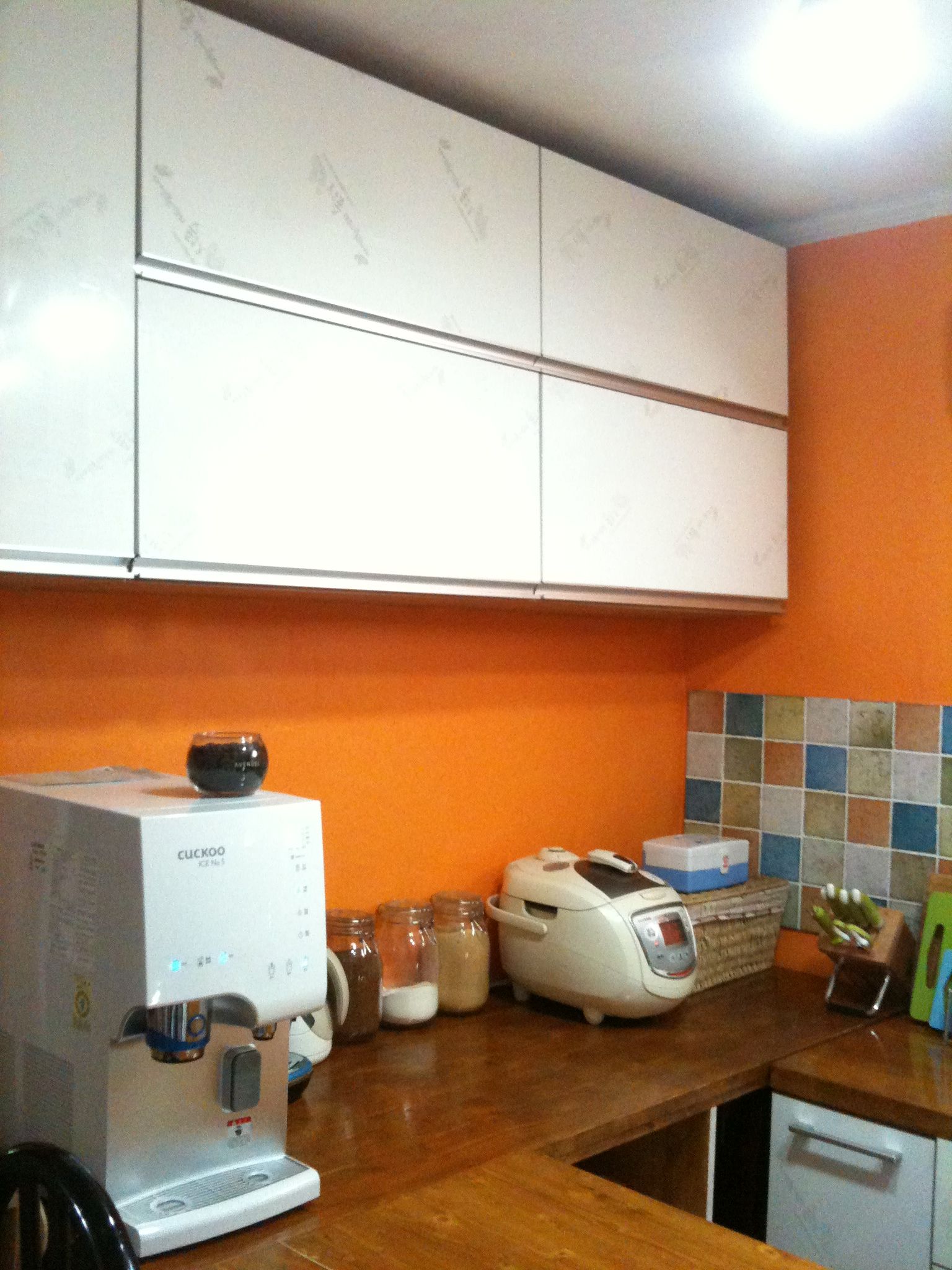 싱크 상부장과 하부장 조립 및 교체