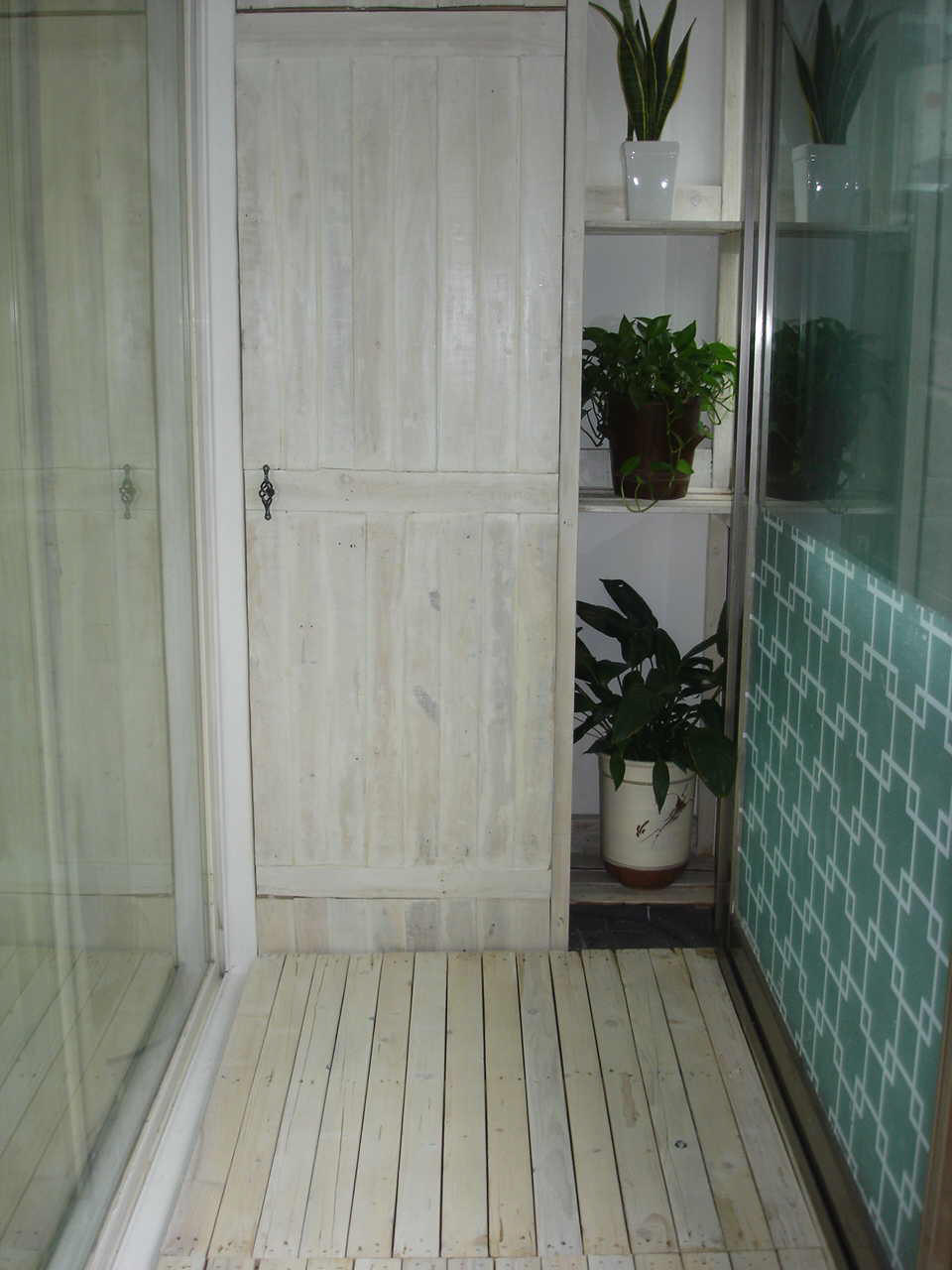 지게차 팔레트를 이용한 붙박이장