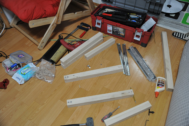 화장대 만들기.