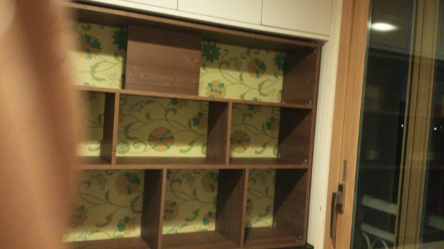 현관입구 선반장...