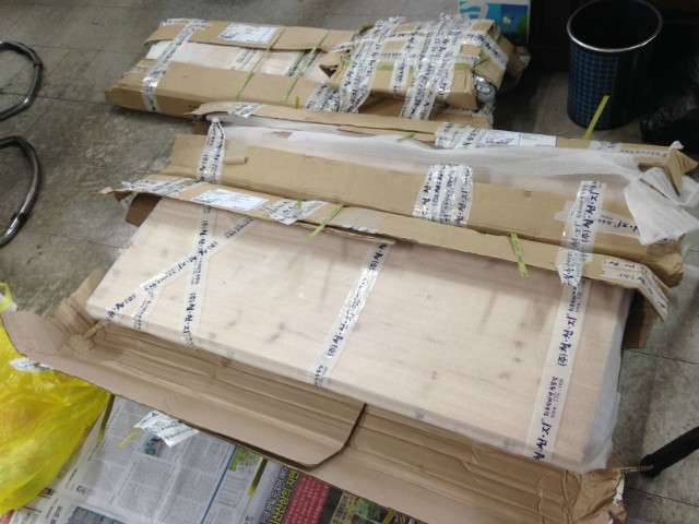 삼나무 집성목으로 거실 하부장 만들기