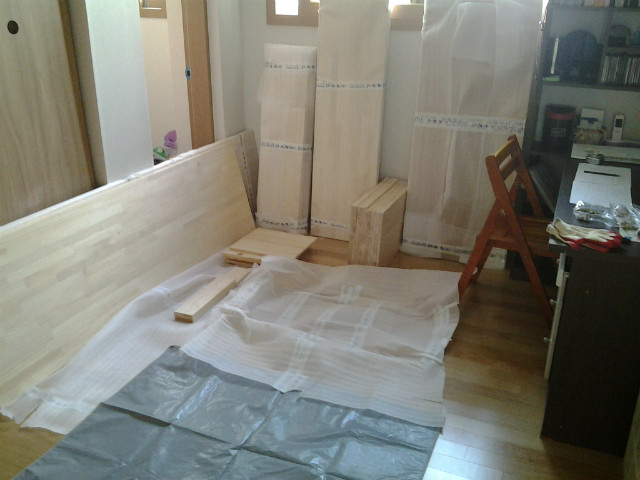 원목으로 냉장고장 도전!!