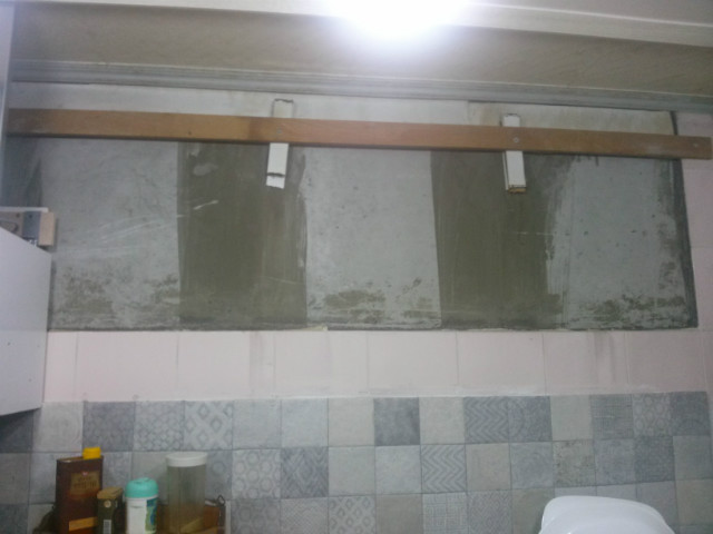 주방 상부장 및 키큰장 