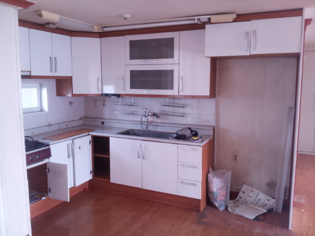 ㄷ자형 싱크대 설치기