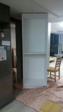 이사후 새 집에 맞는 수납장 두개 만들기